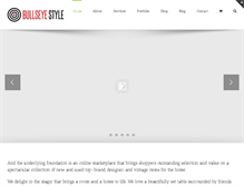 Tablet Screenshot of bullseyestyle.com